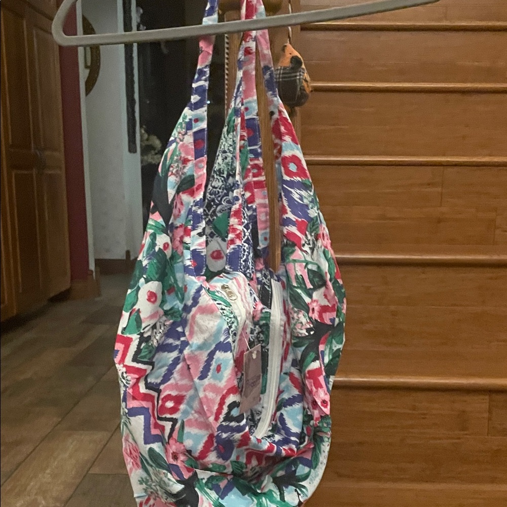 Colorful Floral Women's Backpack FIRM 15